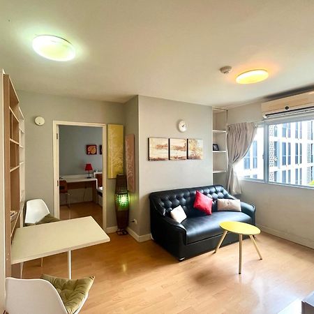1Br Condo 5 Min To Bts 1000Mbps Fiber Wi-Fi Banguecoque Exterior foto