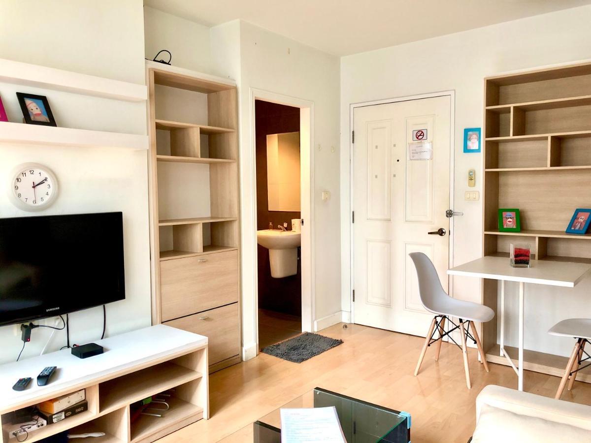 1Br Condo 5 Min To Bts 1000Mbps Fiber Wi-Fi Banguecoque Exterior foto