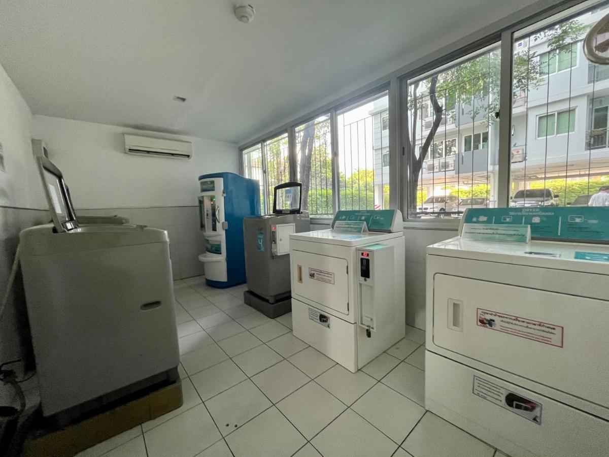 1Br Condo 5 Min To Bts 1000Mbps Fiber Wi-Fi Banguecoque Exterior foto