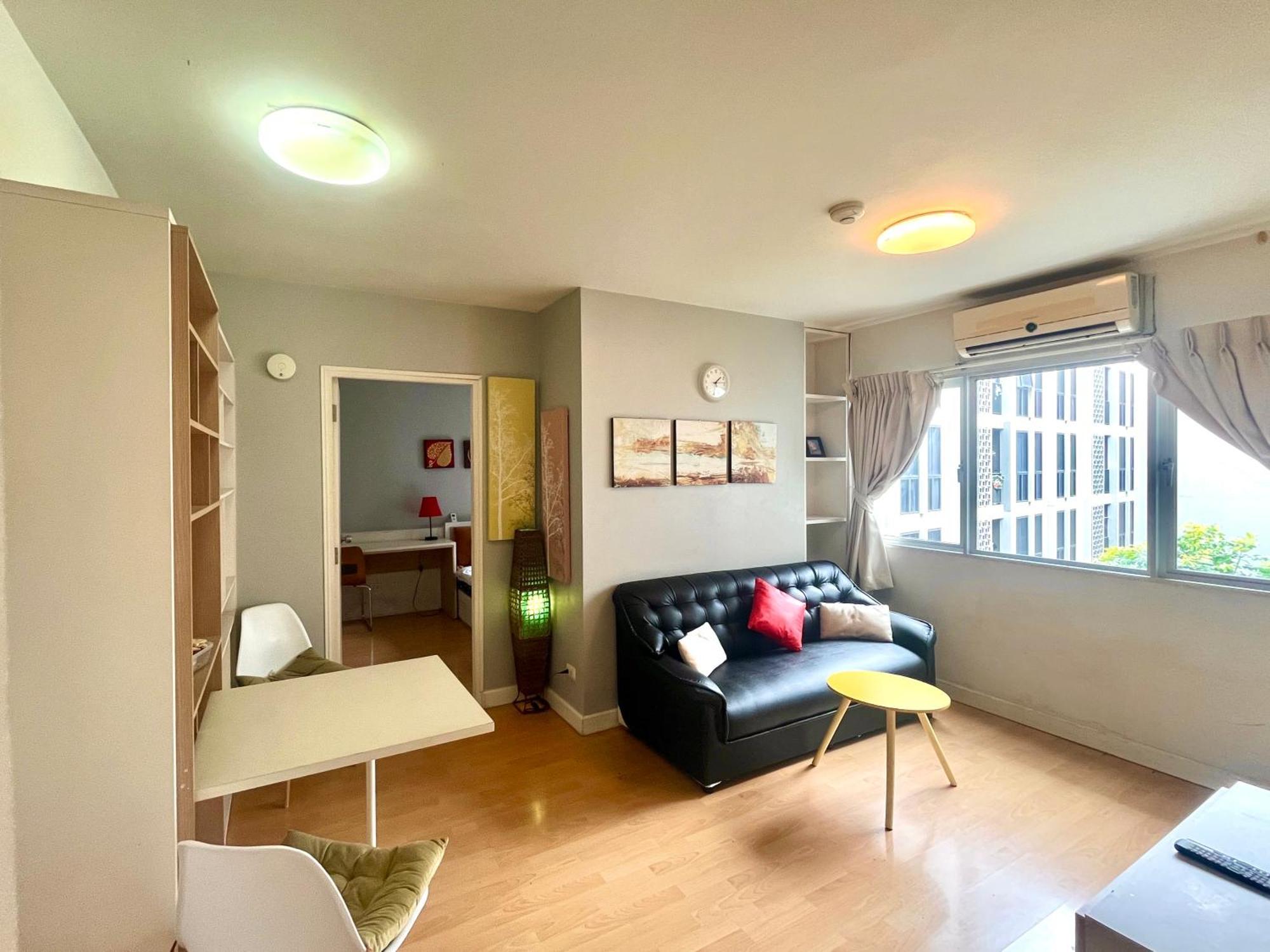 1Br Condo 5 Min To Bts 1000Mbps Fiber Wi-Fi Banguecoque Exterior foto